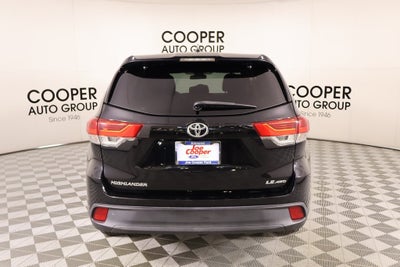 2019 Toyota Highlander LE