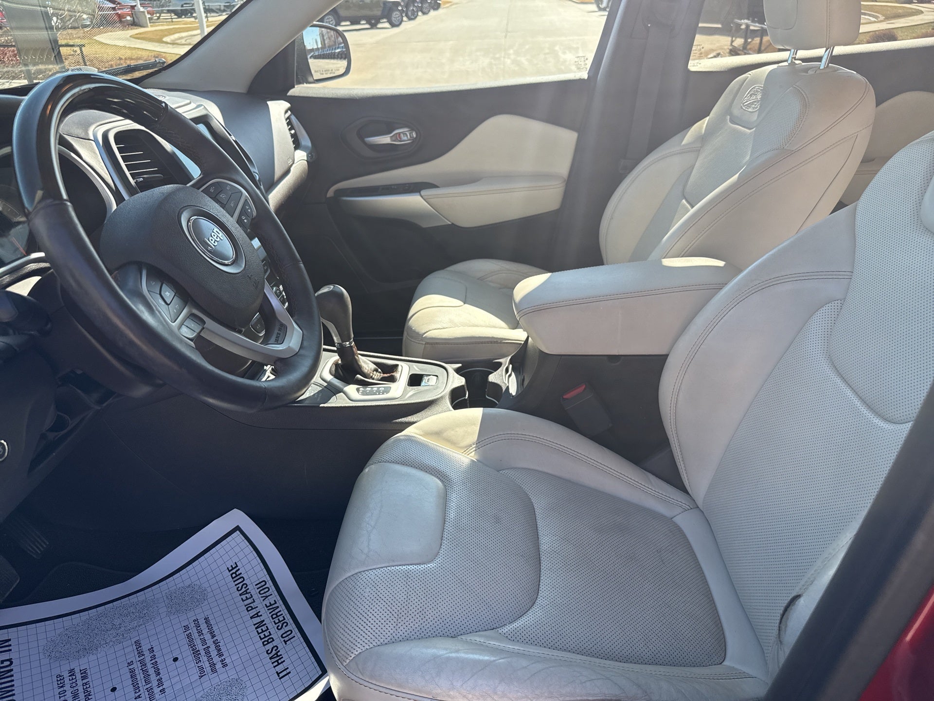 2016 Jeep Cherokee Overland