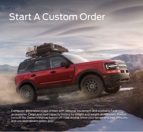 Start a custom order | Joe Cooper Ford of Edmond in Oklahoma City OK